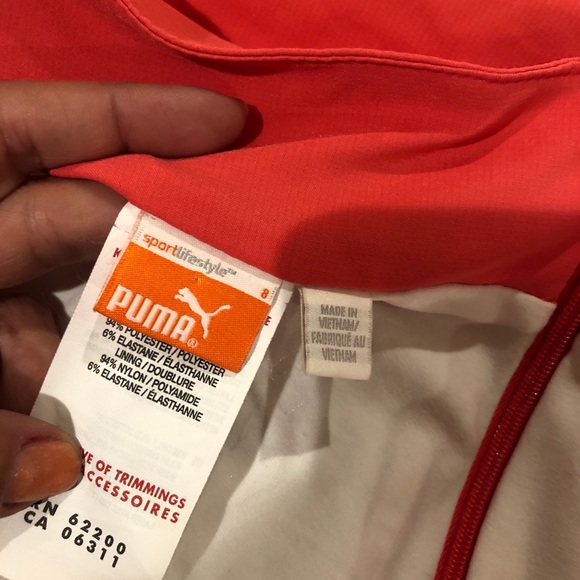 Puma golf skort in pink - Picture 6 of 6